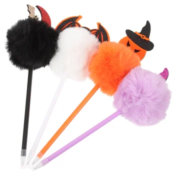 4шт Шариковых ручек для Хэллоуина, декоративные шариковые ручки, принадлежности для вечеринок