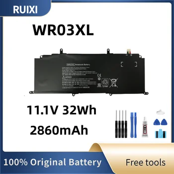 RUIXI Оригинальный Аккумулятор для ноутбука WR03XL TPN-Q133 для Ультрабука Split X2 13-M000 HSTN-DB5J HSTN-IB5J 725607-001 725497-1C1 32Wh