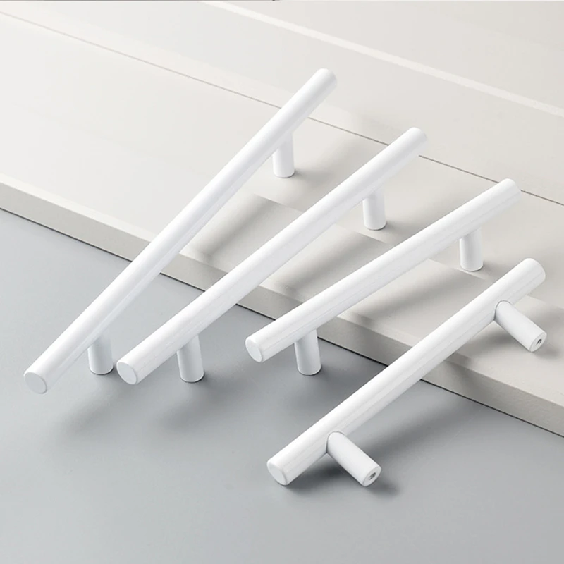 белый американский простой кухонный ящик Длиной 500 мм, ручки для кухонных ящиков, ручки для дверных ящиков шкафа для мебели 0