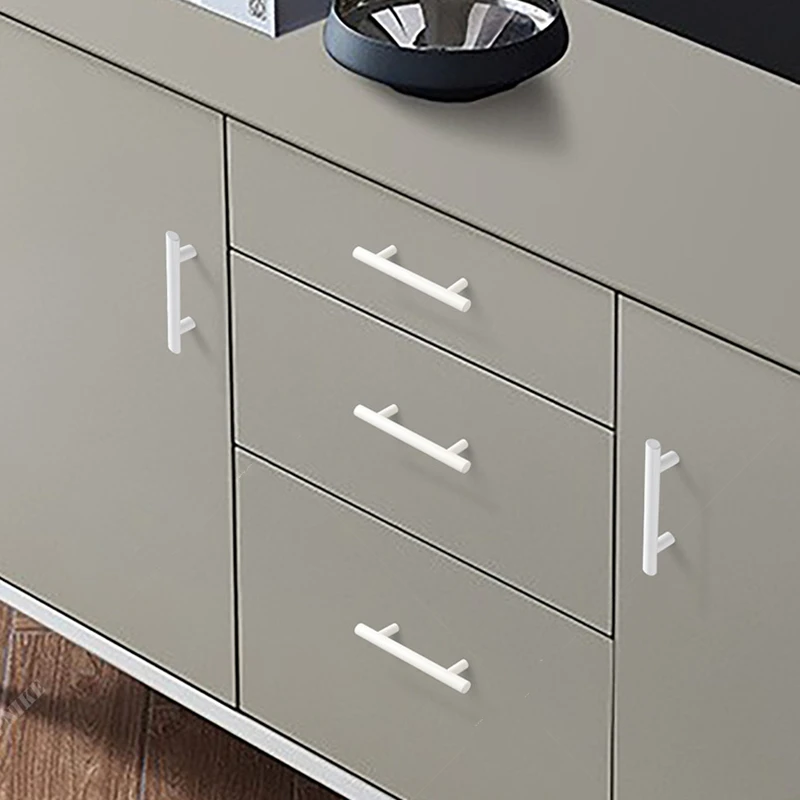 белый американский простой кухонный ящик Длиной 500 мм, ручки для кухонных ящиков, ручки для дверных ящиков шкафа для мебели 4
