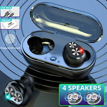 Беспроводные наушники Bluetooth наушники-вкладыши Гарнитура наушники-вкладыши слуховые аппараты с микрофоном для Pho