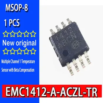 100% новый оригинальный точечный EMC1412-A-ACZL-TR маркировка: 1412 MSOP-8 Многоканальный Датчик температуры 1 с бета-компенсацией