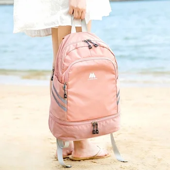 Рюкзак большой емкости, Портативная Независимая сумка для хранения обуви, одежды, Женская сумка-органайзер для путешествий, спортивные аксессуары для фитнеса
