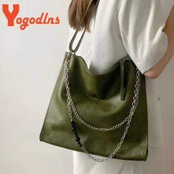 Винтажная женская сумка-мешок из мягкой кожи, сумка через плечо большой емкости, брендовая сумка-ранец с клапаном, дизайнерские сумки