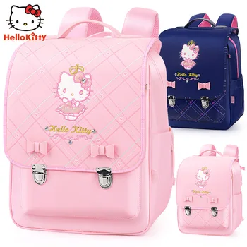 Школьный ранец Hello Kitty Sanrio для девочек начальной школы 1-3 класса Большой емкости и легкий