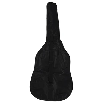 38-дюймовая сумка для гитары, сумка через плечо из ткани Оксфорд, чехол с карманом, гитарные запчасти и аксессуары
