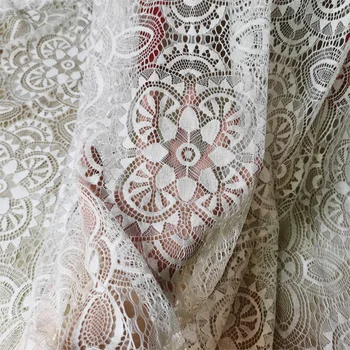 Французское кружево Шантильи, кружевная ткань для шитья женского платья своими руками, 1шт 1,5 метра х 3 метра