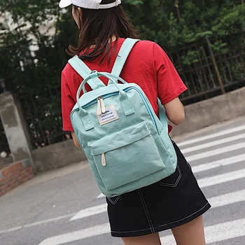 Многофункциональный Женский рюкзак 2023 Молодежная сумка через плечо в корейском стиле, школьные сумки для ноутбука для девочек-подростков и мальчиков, 5 цветов