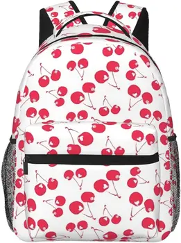 Рюкзак Cherry, легкие сумки Cherries, дорожные рюкзаки, сумки через плечо для мужчин и женщин