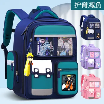 Мультяшные водонепроницаемые детские школьные сумки для девочек и мальчиков, детский рюкзак, ортопедический школьный ранец для начальной школы Mochila Infantil