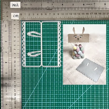 2023 Новые штампы для резки металла Craft Rabbit сумка-тоут для вырезания вырезок своими руками, Бумажные карточки с тиснением Craft Die Cut