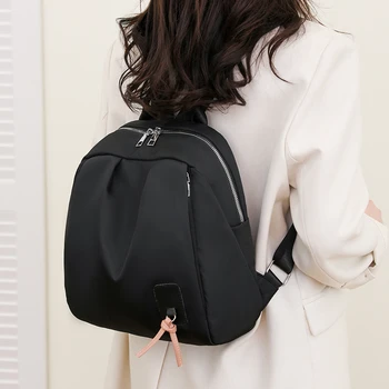 Новая Высококачественная Женская сумка 2023 Года, Корейский Модный рюкзак Для Пригородных Поездок, Школьная сумка Для Девочек Большой Емкости, Универсальная Сумка