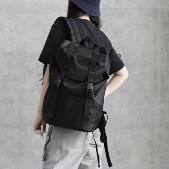 Повседневный Водонепроницаемый нейлоновый рюкзак унисекс в американском стиле для ноутбука, походный рюкзак для женщин и мужчин, школьный рюкзак