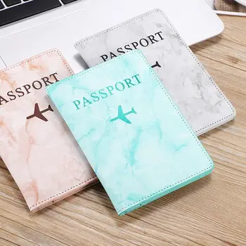 Сумка для хранения Бумажник Защитный чехол для паспорта Дорожные принадлежности Защитный чехол для паспорта PU чехол для карт
