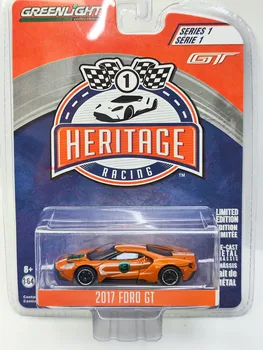 1:64 2017 Ford GT Racing, модель автомобиля из литого под давлением металлического сплава, игрушки для коллекции подарков