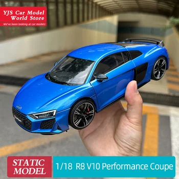 KengFai 1:18 2021 R8 кабриолет Audi performance car имитация сплава модель автомобиля Модель автомобиля фирменный дисплей для отправки друзьям