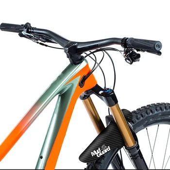 Велосипедные крылья Красочные Крылья для колес с передними/ задними шинами, Брызговик из углеродного волокна, Аксессуары для крепления снаряжения для горного велосипеда MTB, шоссейного велоспорта