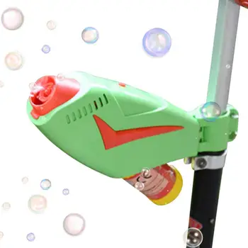 Пузырчатый самокат Электрическая пузырчатая машина Велосипедный самокат Игрушка для выдувания пузырей на открытом воздухе для детей Игрушки для занятий спортом на открытом воздухе