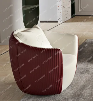 Легкое роскошное кресло для отдыха, односпальный диван в гостиной, простое современное кресло на Балконе