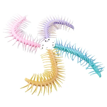 4 Шт Игрушка для снятия стресса Lala Centipede, детские игрушки для декомпрессии вентиляционных отверстий, Объемное Новое сжатие, расслабляющее давление