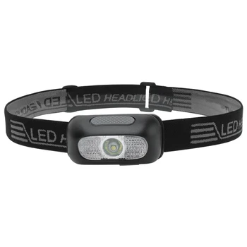 USB-налобный фонарь наружного освещения, светодиодный Водонепроницаемый Красный световой предупреждающий налобный фонарь для кемпинга, езды на велосипеде, рыбалки, мощный фонарик на выносливость
