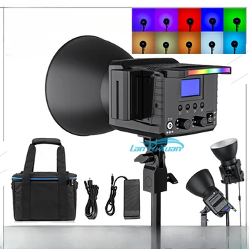 Новый Sokani X100 RGB Двухцветный COB Led Video Light 100 Вт С Управлением приложением Photography Lighting Для Студийной Видеосъемки 2800K-10000K