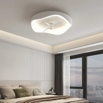 AiPaiTe Взрывной современный минималистичный вентилятор для спальни светильник для ресторана умный креативный домашний вентилятор люстра