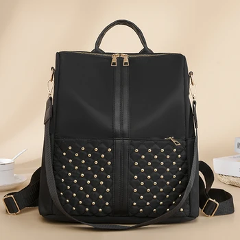 Модный рюкзак Женский Высококачественный Оксфордский рюкзак Женский Большой дорожный рюкзак Большие школьные сумки для девочек-подростков, сумка через плечо