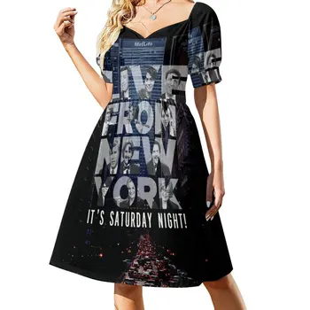 Прямой эфир из Нью-Йорка, Платье Saturday Night Live сексуальное платье для женщин, летняя одежда