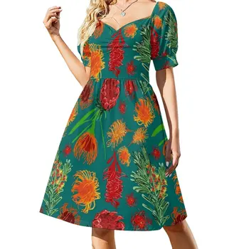 Платье с цветочным рисунком из Австралии, летние наряды для женщин 2023, роскошное вечернее платье, женское свадебное летнее платье