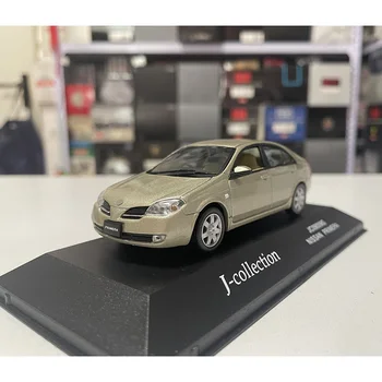 Литая под давлением модель автомобиля Nissan Primera 2001 в масштабе 1:43 из сплава, коллекция сувенирных украшений, Автомобильная игрушка