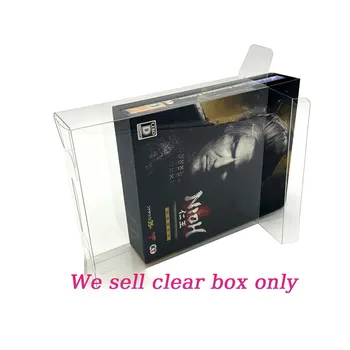 Прозрачный защитный чехол из ПЭТ для игры PS4 Nioh complete limited edition, прозрачный дисплей для хранения, коробка для сбора