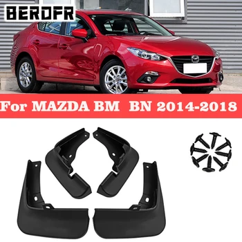 Для Mazda 3 BM BN BP BK 2004-2008 2011-2021 Передние Задние Литые Брызговики Брызговики Брызговики 2015 2016