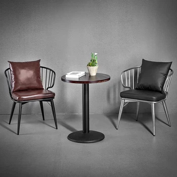 Дизайнерские Офисные Обеденные стулья в скандинавском стиле с эргономичными подлокотниками, Обеденные стулья для ресторана, для вечеринок, для отдыха на Балконе, мебель Silla Comedor BL50CY