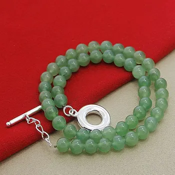 SAIYE Новое модное ожерелье из зеленого жемчуга 2023 года, ювелирные изделия из серебра 925 пробы, женские ожерелья для помолвки, лучшие подарки