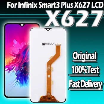 Оригинал для Infinix Smart3 Plus X627 ЖК-дисплей 6,21 дюйм (ов) ов) Сенсорный Экран Дигитайзер В Сборе Для Infinix Smart 3 Plus Дисплей