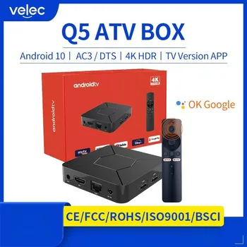 Tv Box Android Smart Tv Box с двойным WiFi Google Internet Player Q5 ATV