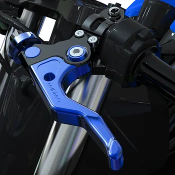 Для Yamaha YZ450FX 2016-2017 Алюминиевая система легкого вытягивания рычага сцепления с ЧПУ, Короткая ручка рычага сцепления в сборе