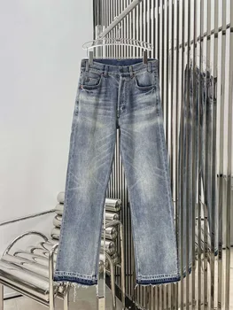 2023 Новые весенне-летние женские удобные повседневные модные джинсы для девочек
