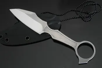 Bk Шейный Нож Для Спасательных Походных Охотничьих Ножей EDC Tools С Ножнами Kydex, Цельнометаллическая Ручка D2, 60Hrc, Прямая Поставка