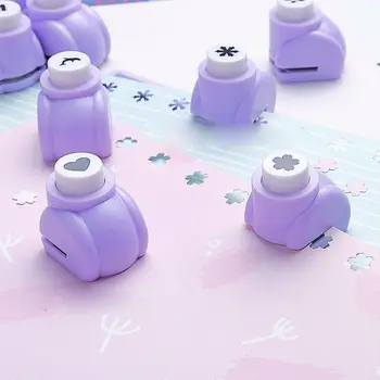 10 мм Фиолетовый креативный дырокол 