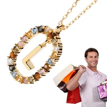 Подвески для женщин, ожерелье, Подвеска для женщин от A-Z, Изящное ожерелье со специальным буквенным дизайном Ко Дню матери