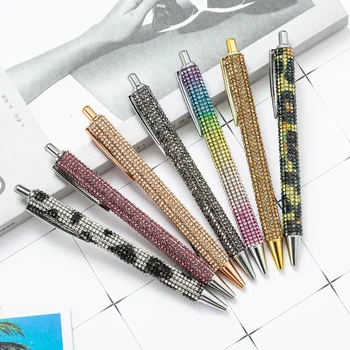 Горный хрусталь многоцветная шариковая ручка для печати Студенческая ручка 0,7 мм 10 шт./лот