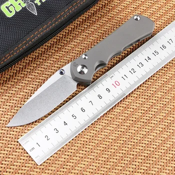 Складной нож Green thorn mini Inkosi VG10 лезвие TC4 титановая ручка походная охотничья сумка для выживания фруктовый нож EDC инструмент