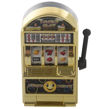 Игровой автомат Mini Casino Jackpot Fruit с денежным ящиком, игровая игрушка для детей, Декомпрессионные игрушки для взрослых, игровой автомат для игровых автоматов