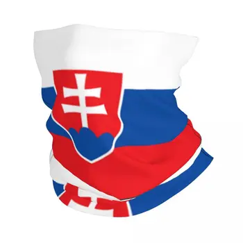 Флаг Словакии, я люблю Словакию, Бандана, шейный платок с принтом, шарф для лица, Многофункциональная балаклава для рыбалки, унисекс, Ветрозащитная для взрослых,