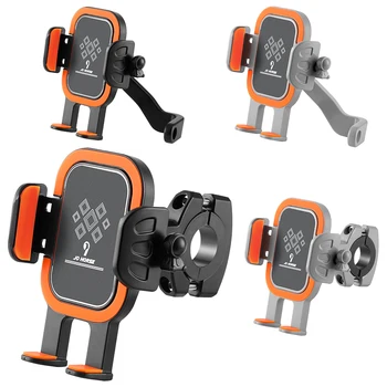 Подставка для велосипедного телефона с вращением на 360 градусов, держатель для телефона, Крепление для велосипеда, Водонепроницаемый Ударопрочный алюминиевый сплав для мотоцикла