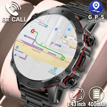 2023 GPS Упражнения Спортивный Трек Смарт-часы Мужские Android IOS Фитнес-часы Ip67 Водонепроницаемые AI Voice Bluetooth Call Смарт-часы