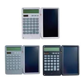 Многофункциональный электронный калькулятор на 12 цифр для рукописного ввода в виде флиппера на челноке