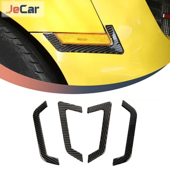 Чехол для украшения заднего фонаря автомобиля из мягкого углеродного волокна для Chevrolet Camaro 2012-2015, аксессуары для интерьера автомобиля